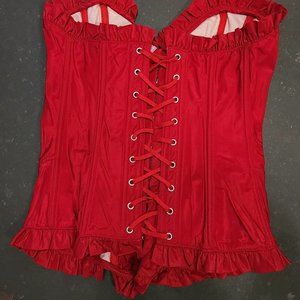 Red Corset by Agent Provocateuer
